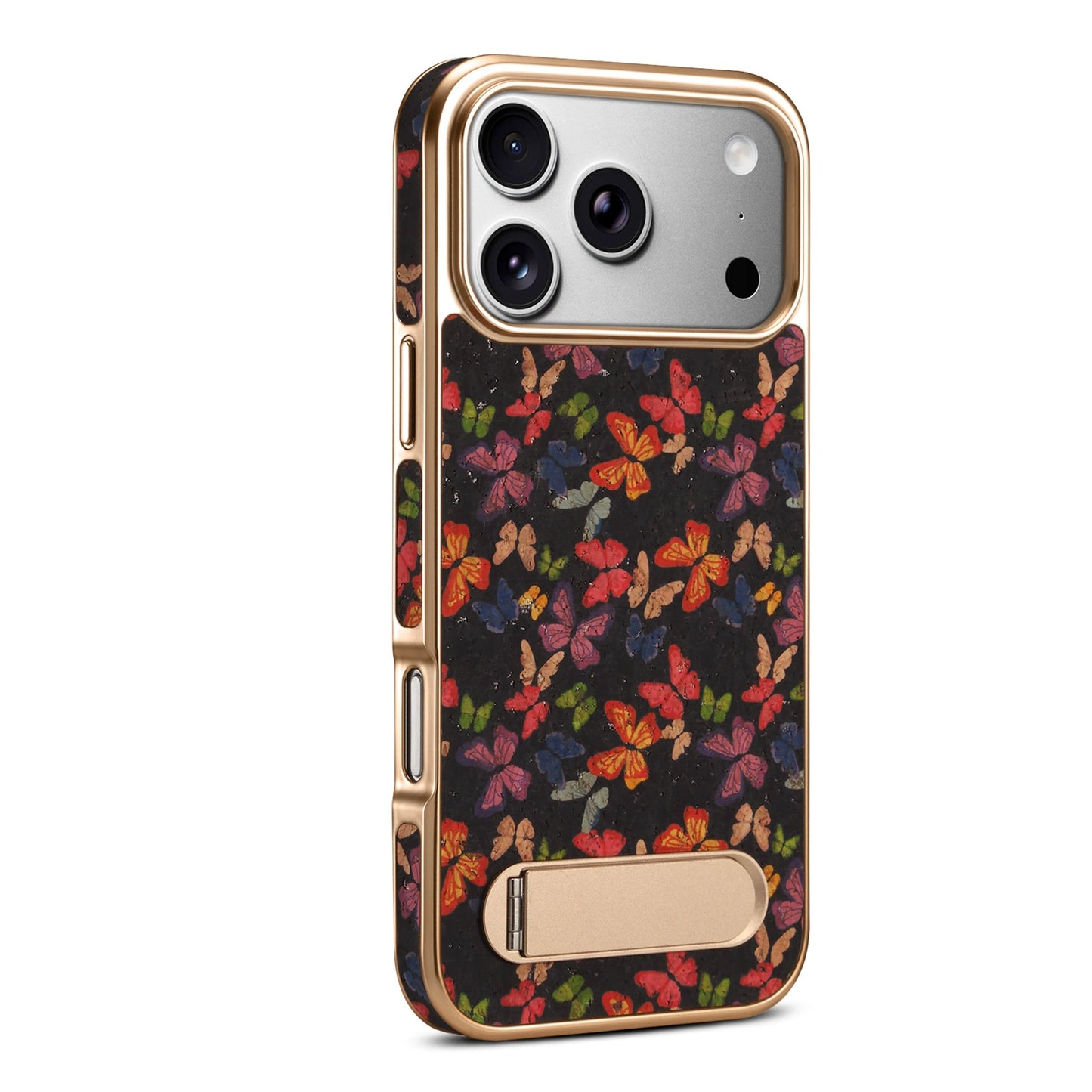 Vintage Butterfly MagSafe Stand iPhone Case