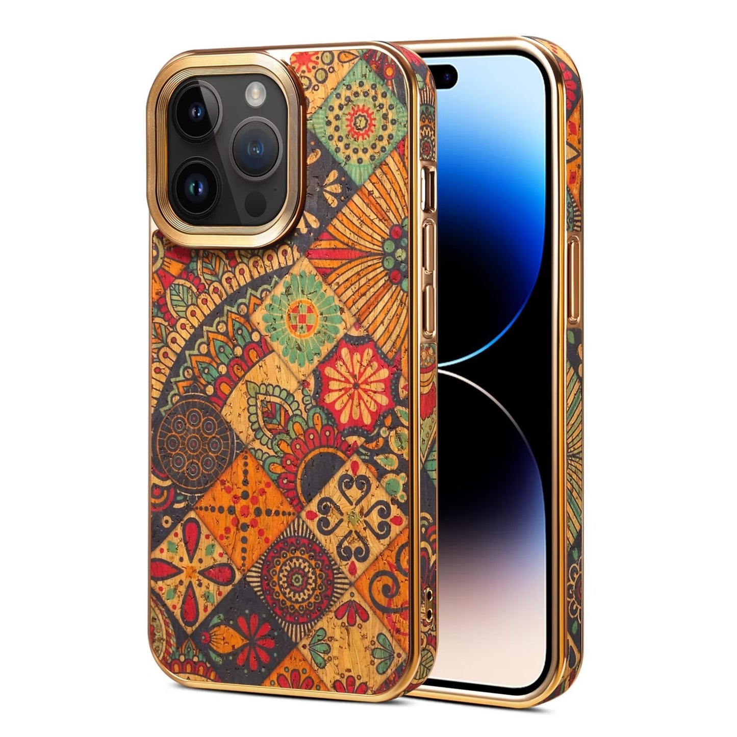 Bohemia Retro Anti-fall Protective iPhone Case - Mycasety Mycasety