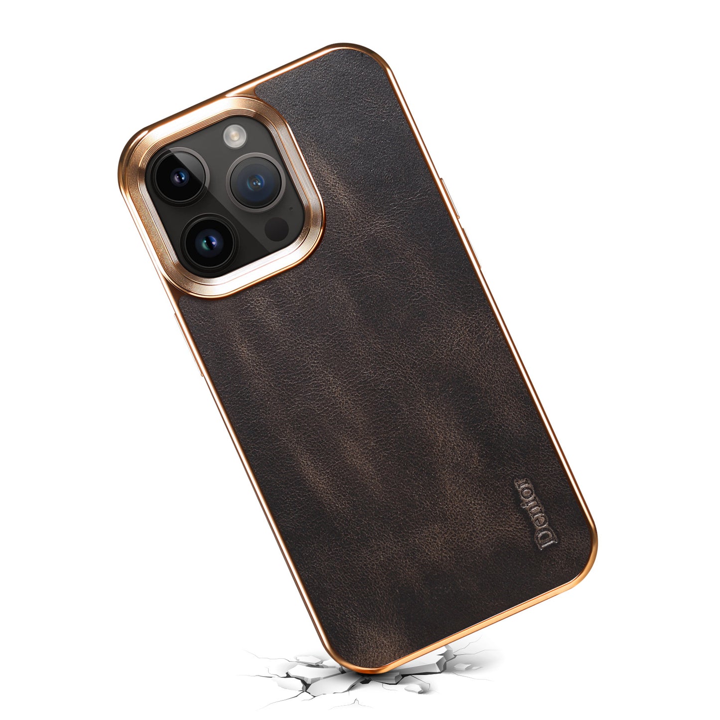 Leather Shockproof iPhone Case