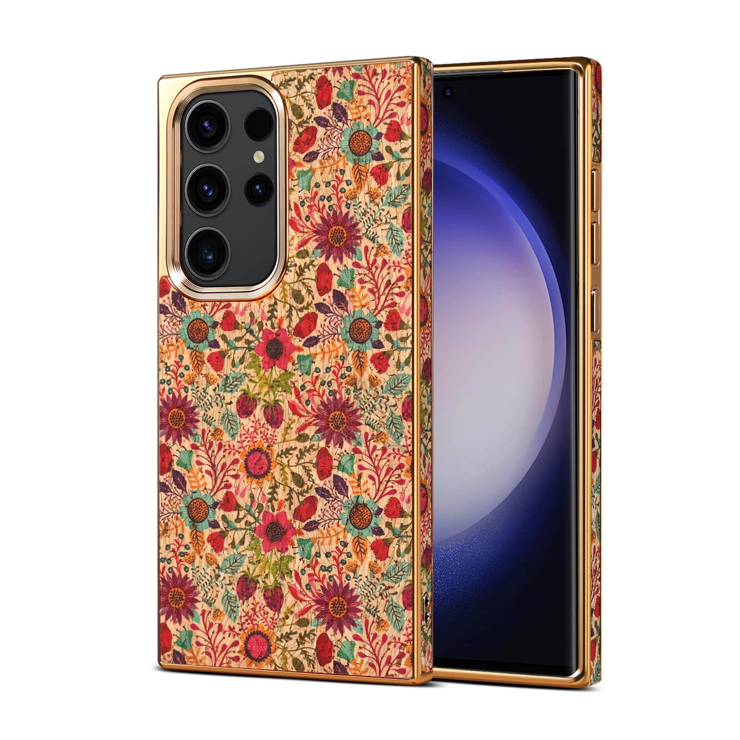 Bohemia Retro Anti-fall Protective Galaxy Phone Case