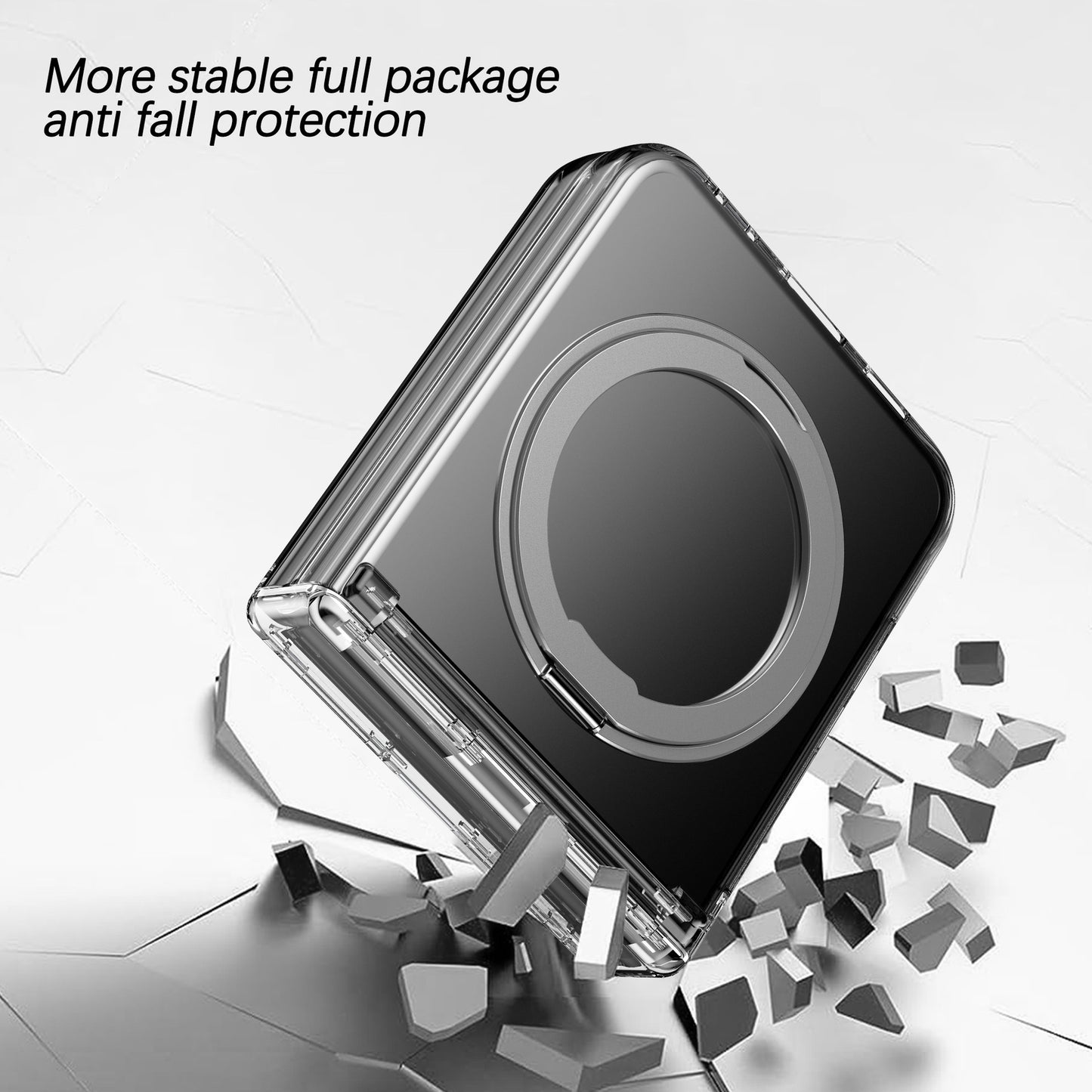 Magnetic Metal Bracket Hinge All-inclusive Shockproof Phone Case For Samsung Galaxy Z Flip Series