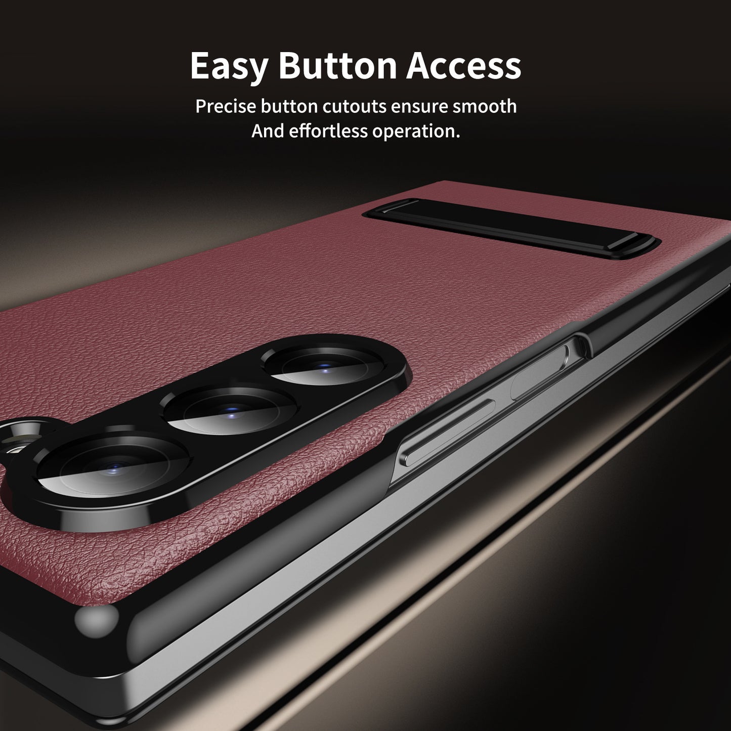 Business Leather Phone Case For Galaxy Z Fold Series