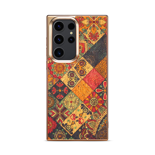 Bohemia Retro Anti-fall Protective Galaxy Phone Case