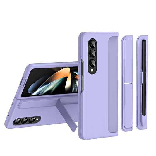 Pen Tray And Bracket 2 in 1 Shockproof Phone Case For Galaxy Z Fold 6/5/4/3