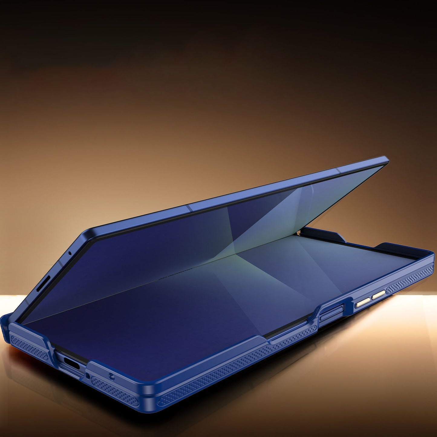 Luxurious Leather Phone Case With Bracket For Galaxy Z Fold 7/6/5