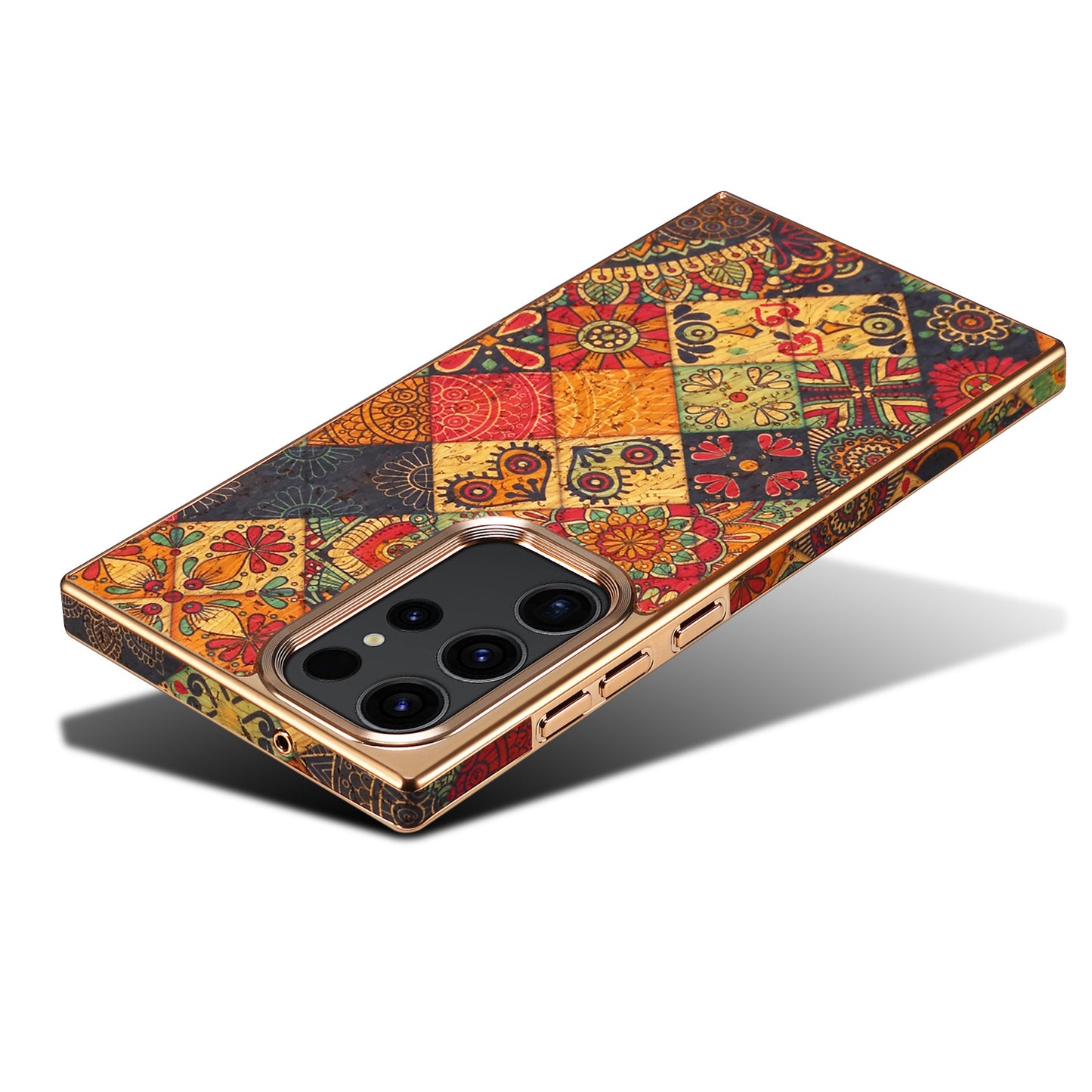 Bohemia Retro Anti-fall Protective Galaxy Phone Case