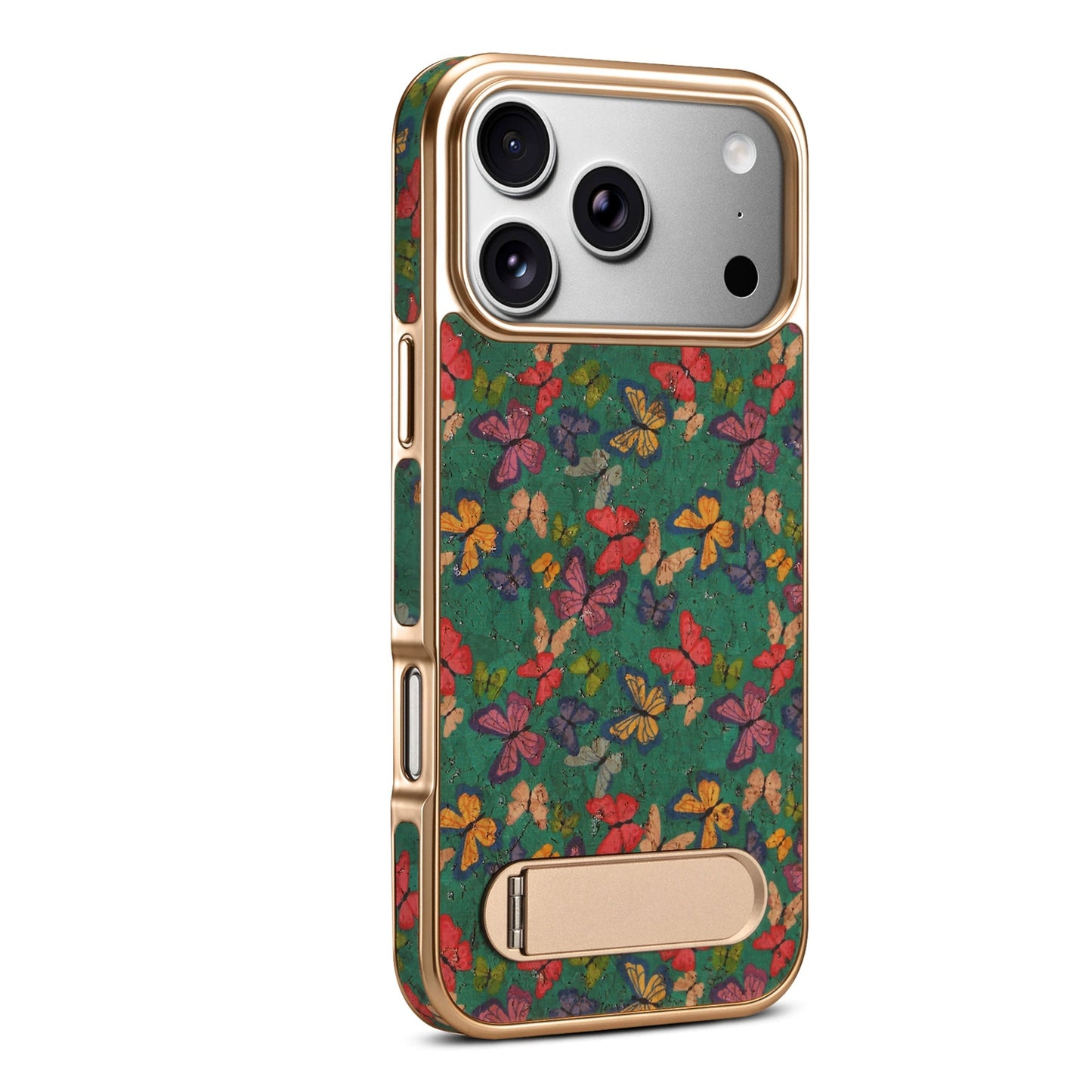 Vintage Butterfly MagSafe Stand iPhone Case