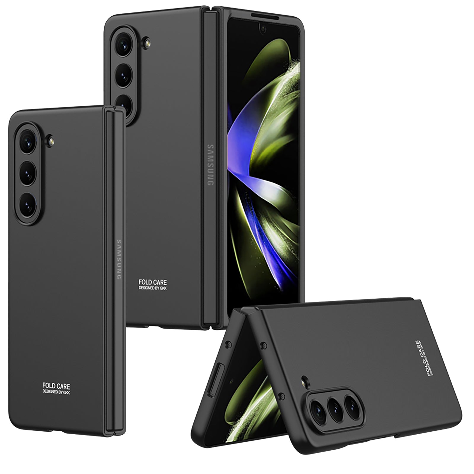 All-inclusive Protective Phone Case For Galaxy Z Fold 5/4/3 5G Black / Samsung Galaxy Z Fold4 All-inclusive Protective Phone Case For Galaxy Z Fold 5/4/3 5G Black / Samsung Galaxy Z Fold4