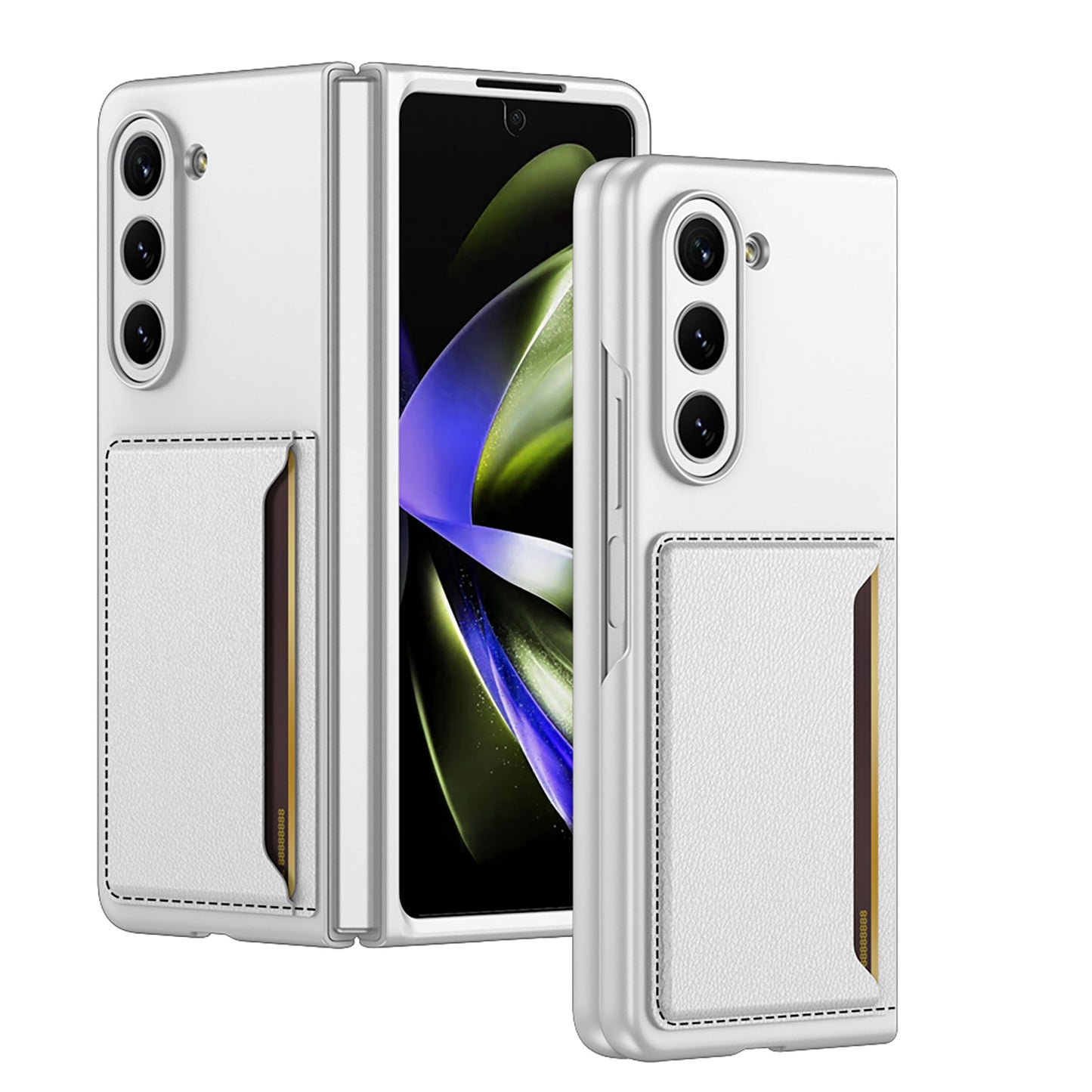Luxury Card Holder All-inclusive Phone Case For Samsung Galaxy Z Fold 5/4/3 5G - mycasety2023 Mycasety