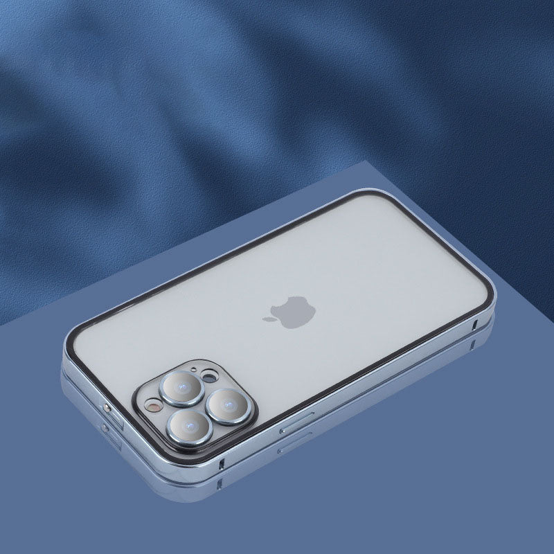 Aluminum Frame Buckle iPhone Case - mycasety2023 Mycasety