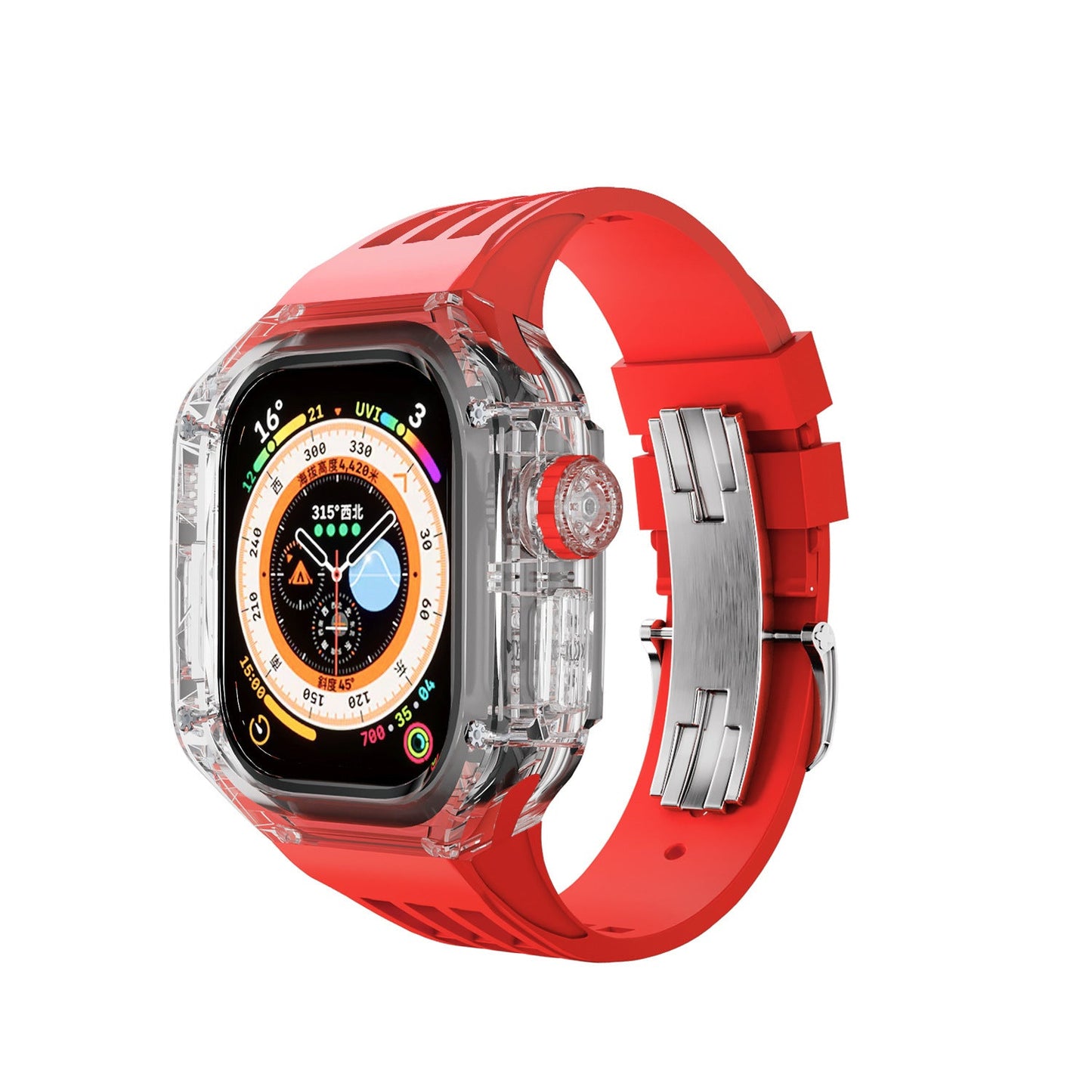 Luxury Case Strap For Apple Watch Ultra 49mm