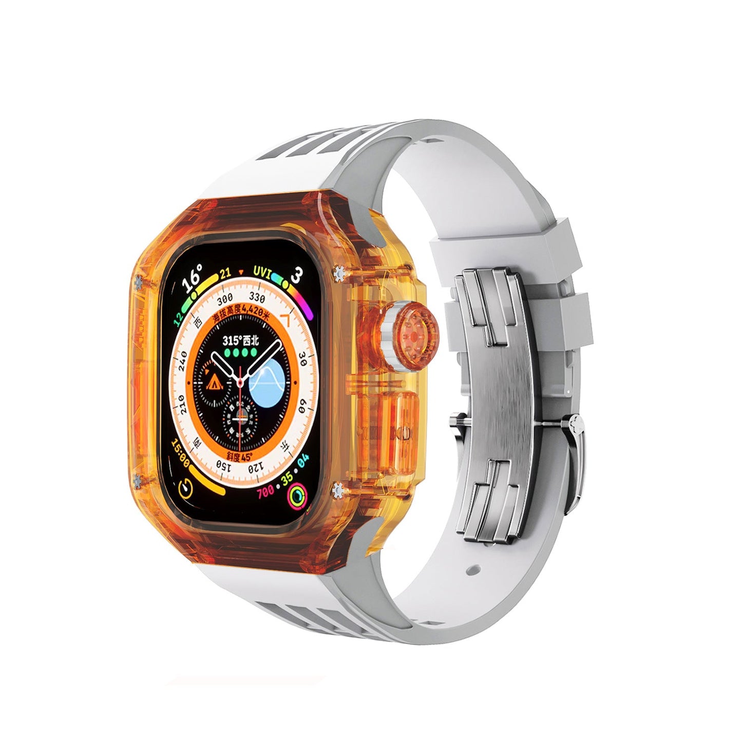 Luxury Case Strap For Apple Watch Ultra 49mm