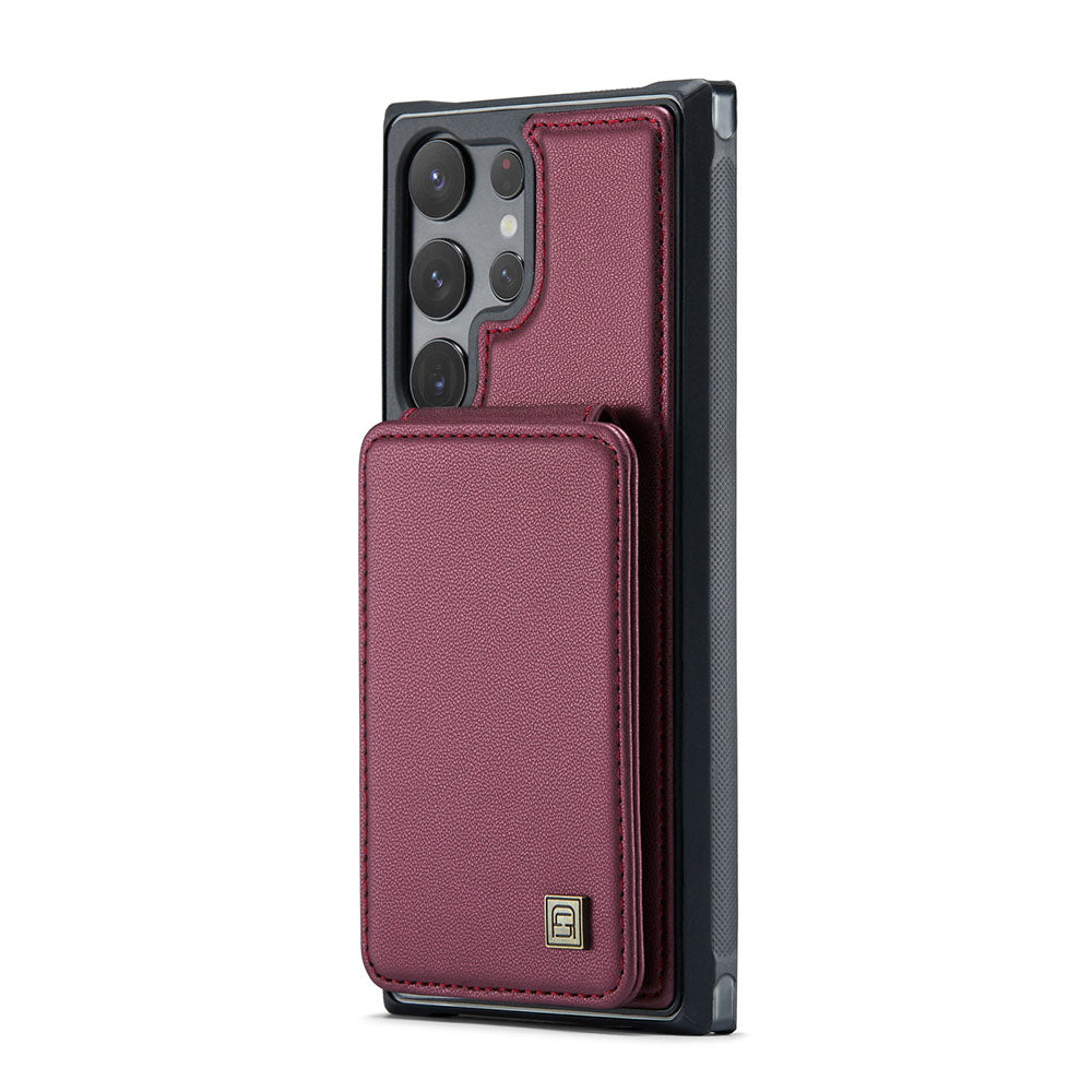 High Quality Leather Kickstand Wallet Samsung Phone Case - Mycasety Mycasety