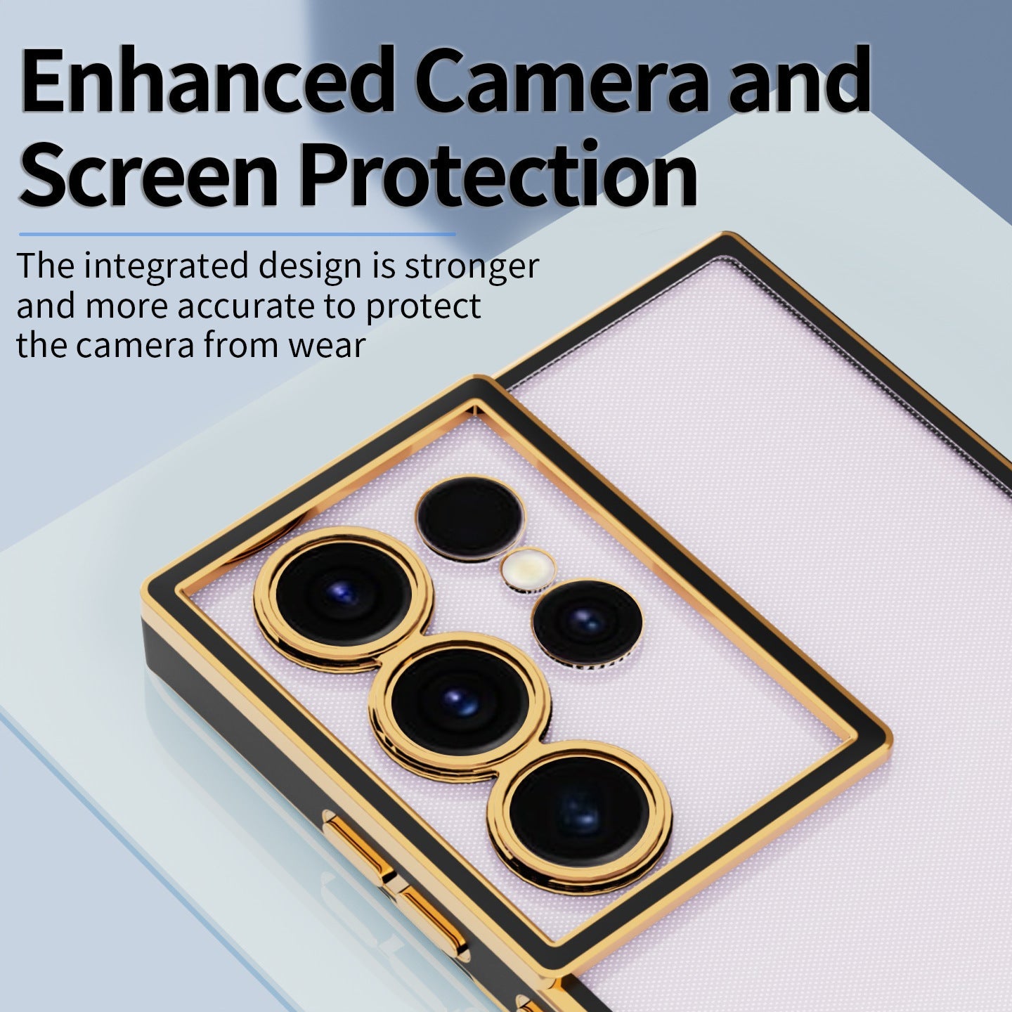 Electroplated Transparent Protective Samsung Case - mycasety2023 Mycasety