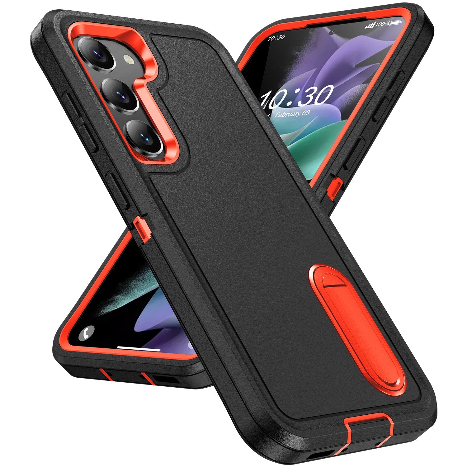 Triple Defense Anti-drop Protection Phone Case With Invisible Bracket For Samsung Galaxy S23 S22 Ultra Plus - mycasety2023 Mycasety