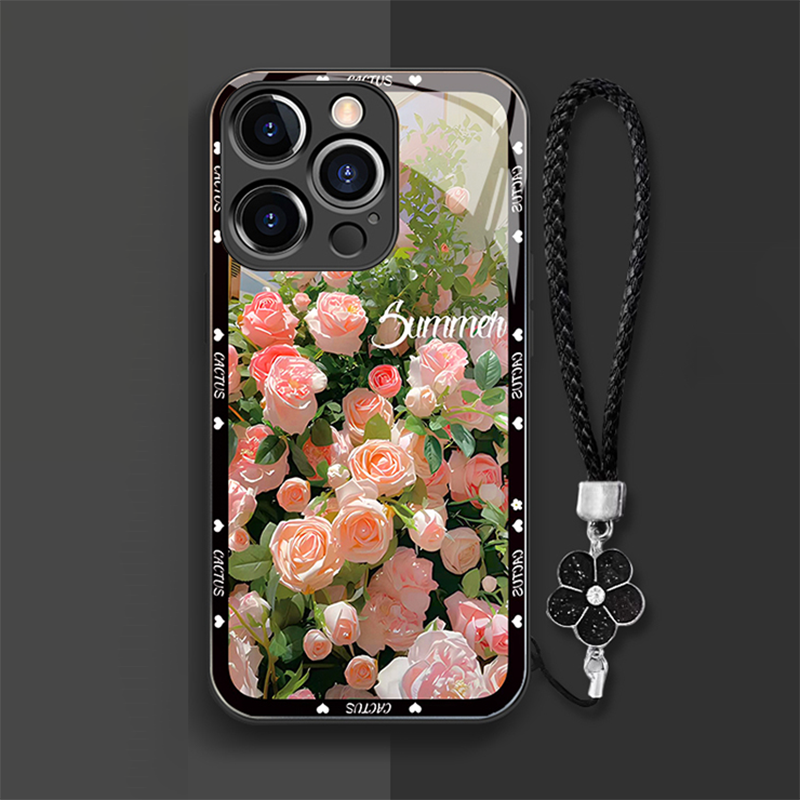 New Pink Rose iPhone Case - mycasety2023 Mycasety