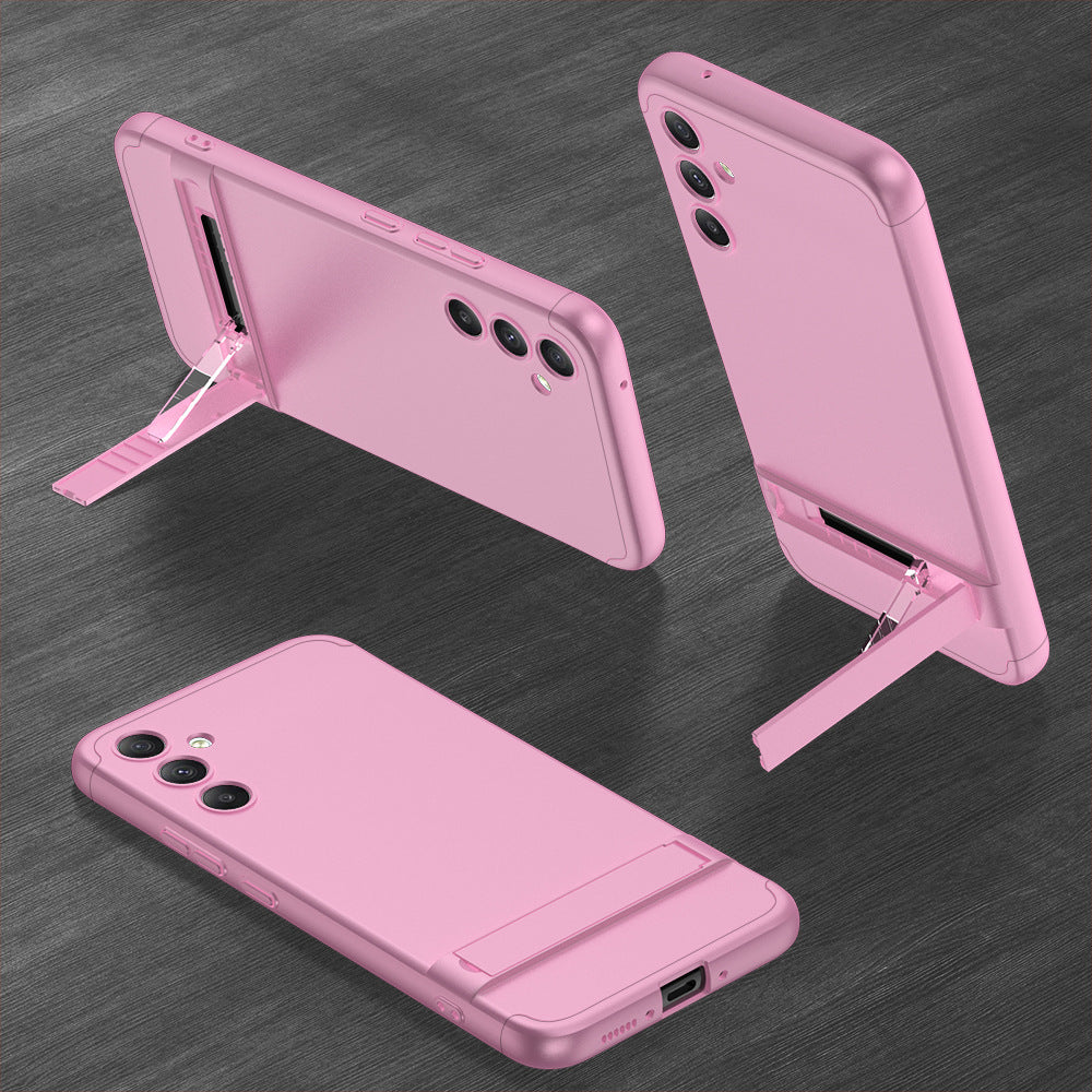 3 in 1 Full Protection Matte Texture Hard Plastic Phone Case For Samsung Galaxy A34 5G - Mycasety Mycasety