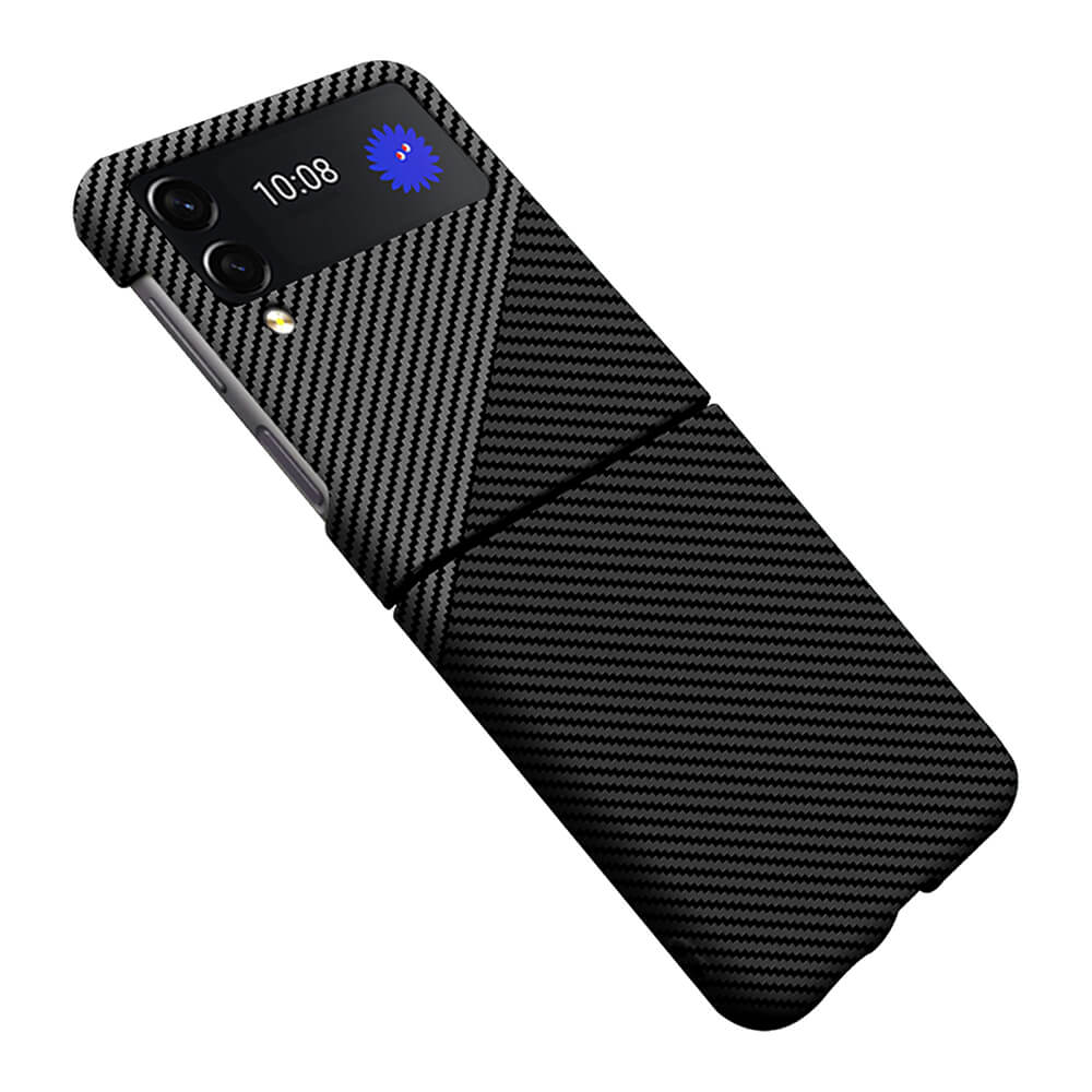 Samsung Galaxy Z Flip4 | Carbon Fiber Phone Case - mycasety2023 Mycasety