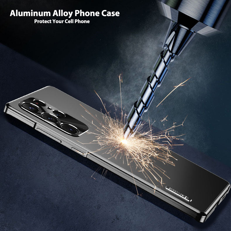 Samsung Galaxy Magnetic Aluminum Metal Frame Phone Case For S23 S22 S21 Ultra Plus - mycasety2023 Mycasety