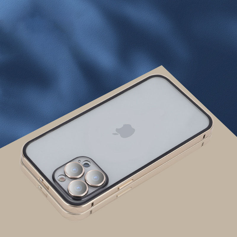 Aluminum Frame Buckle iPhone Case - Mycasety Mycasety