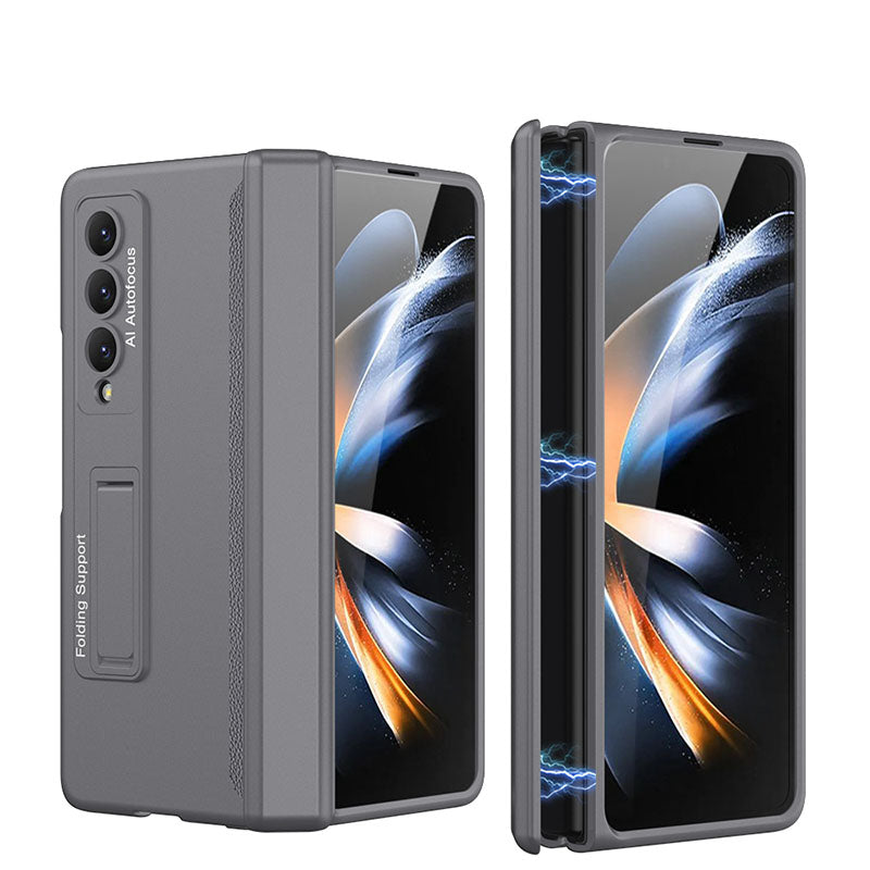 Magnetic Frame Plastic Stand All-included Case For Samsung Galaxy Z Fold4 Fold3 5G - mycasety2023 Mycasety