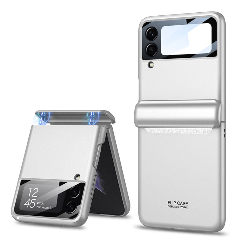 Magnetic All-included Shockproof Plastic Hard Cover For Samsung Galaxy Z Flip3 Flip4 5G - mycasety2023 Mycasety