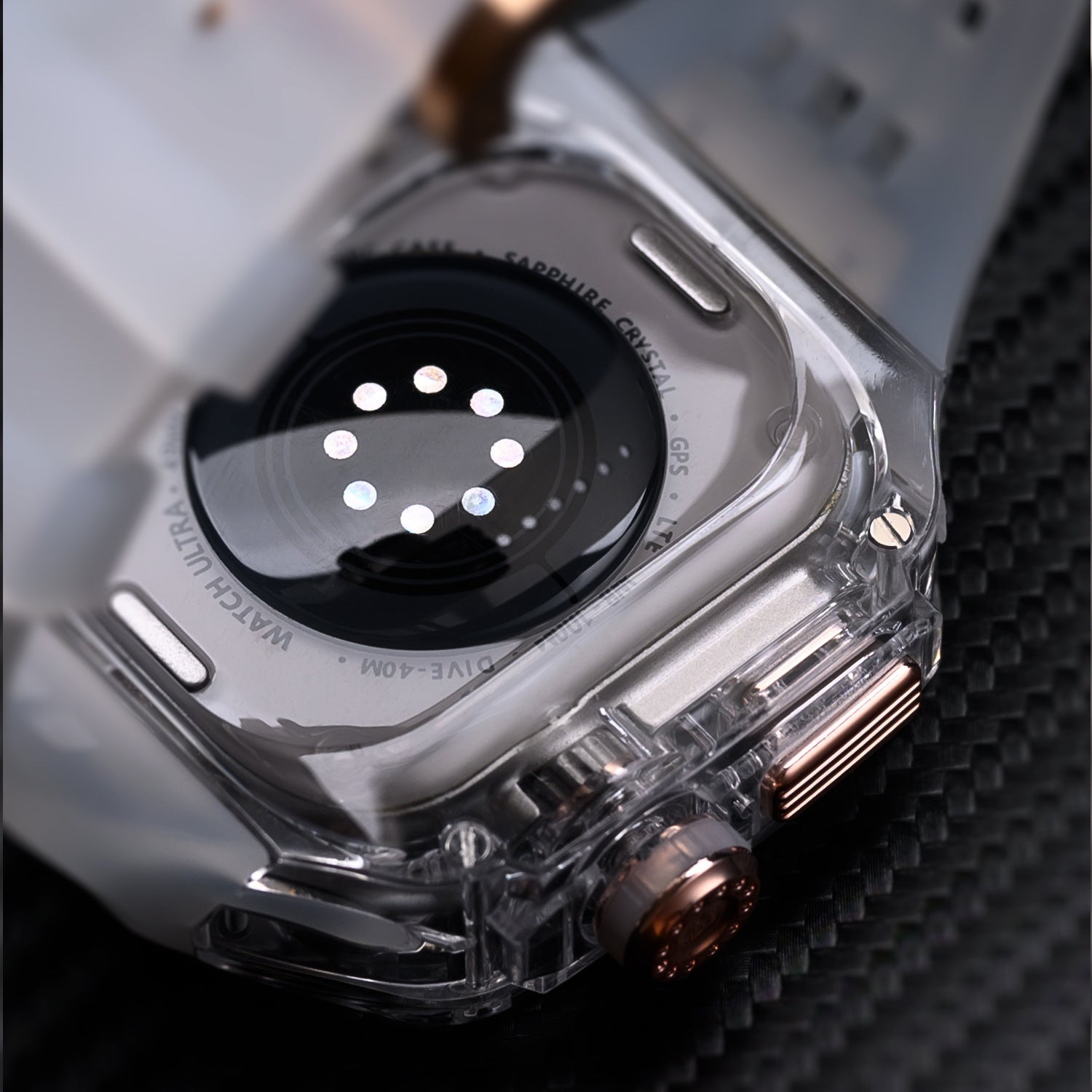 Luxury Case Strap For Apple Watch Series 44/45 mm - mycasety2023 Mycasety