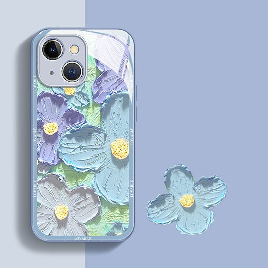 New Creative Oil Painting iPhone Case - Mycasety Mycasety
