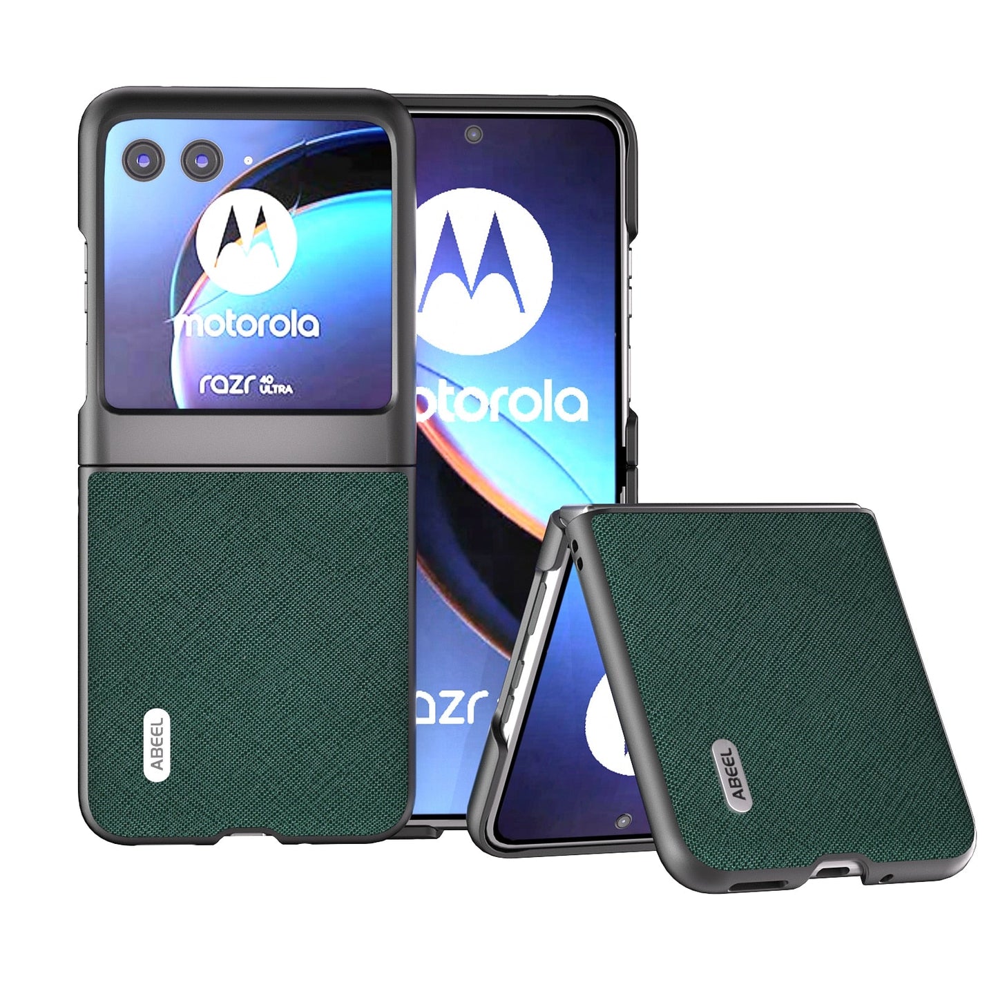 Motorola Razr 40 Ultra Moto Razr 2023 40Ultra Case Luxury Leather Folding Shockproof Cover - mycasety2023 Mycasety